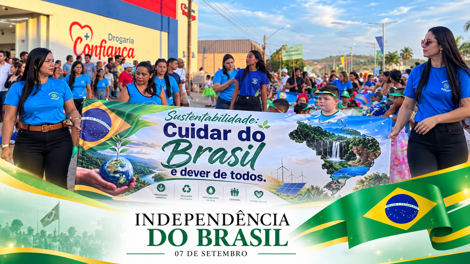 Confira os registros do Desfile de 7 de Setembro!